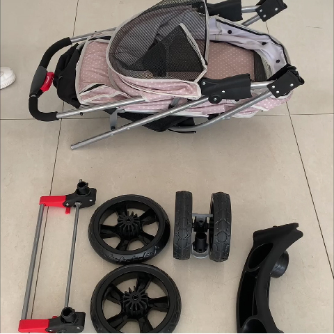 4 wheel pet stroller for medium dog BL05