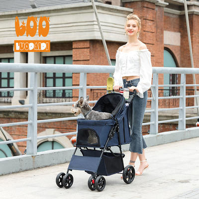 4 wheel pet stroller for medium dog SP02