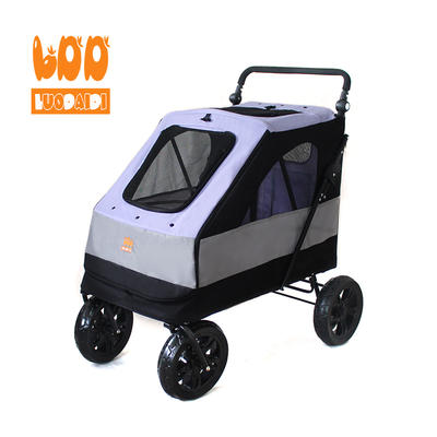 Luxury pet stroller for large dogs